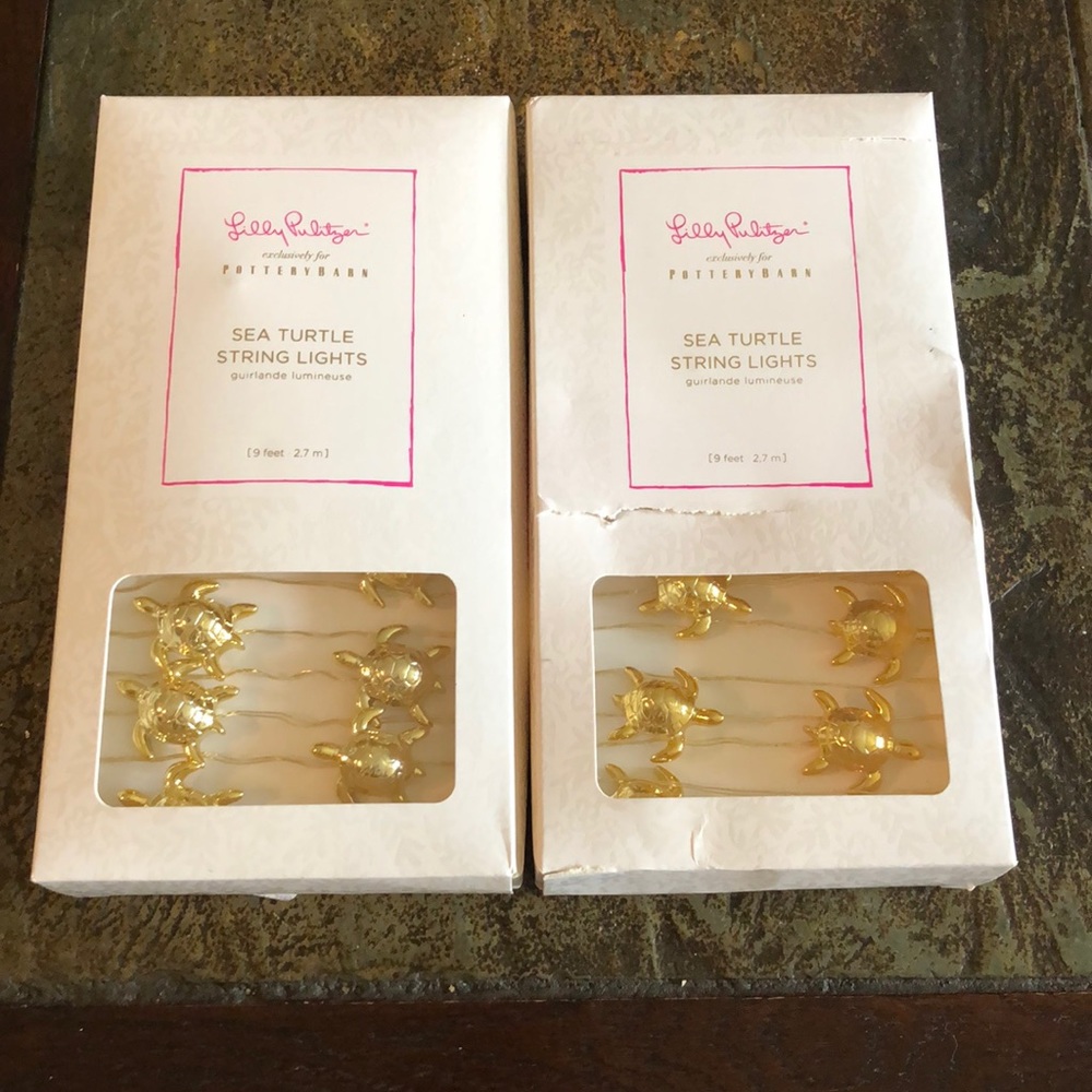 Lilly Pulitzer Sea Turtle String Lights - Picture 4 of 5